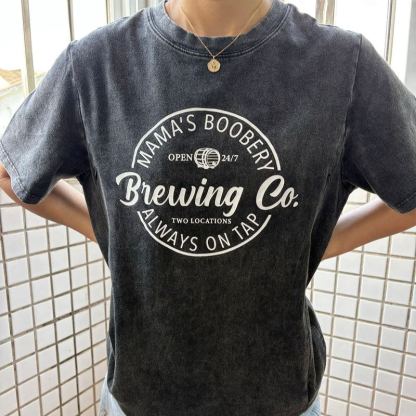 Mom Breastfeeding Nursing T-Shirt - Brewing Co.