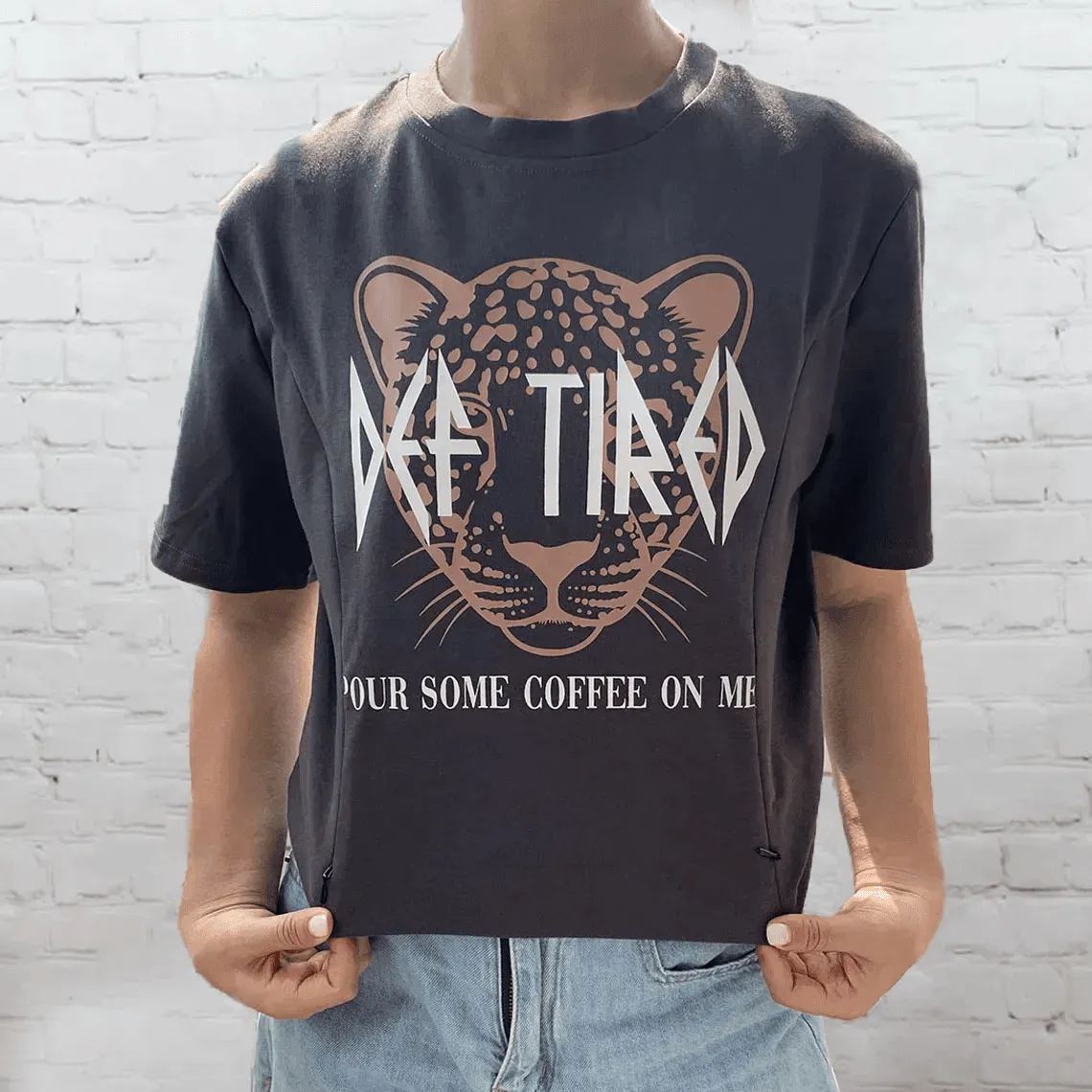 Mom Breastfeeding Nursing T-Shirt - EFF TIRED