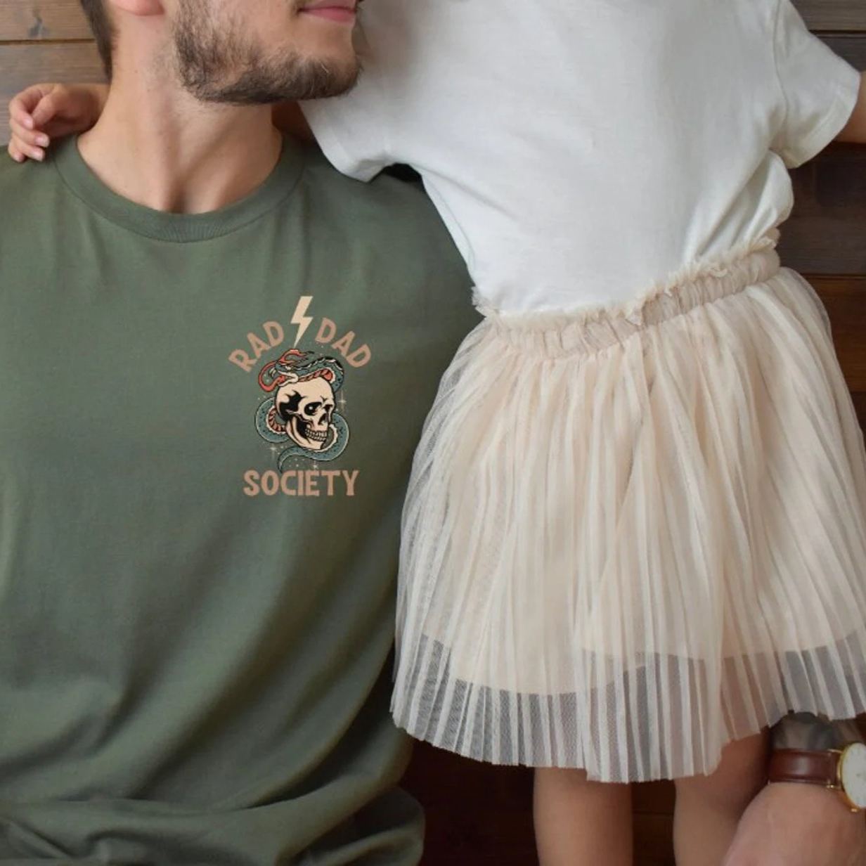 Father'S Day Family Matching T Shirt Rad Dad Society fathers day gift