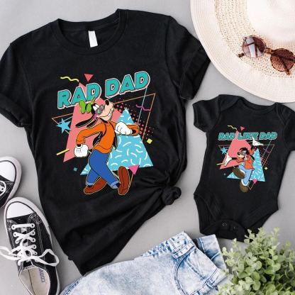 Father'S Day Family Matching T Shirt Rad Dad fathers day gift