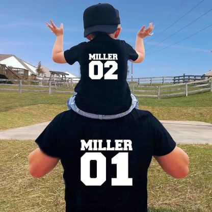 Father'S Day Family Matching T Shirt Miller fathers day gift