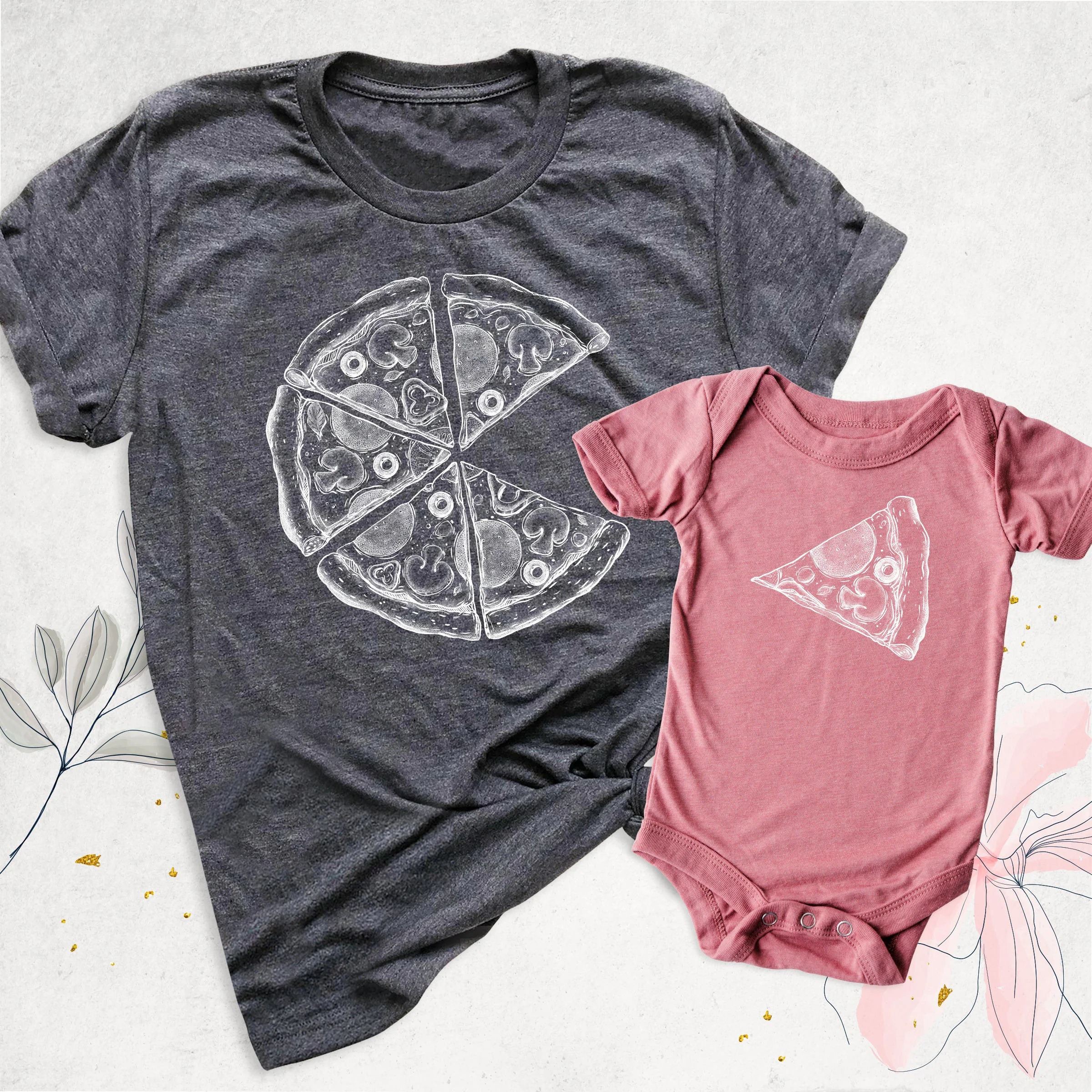 Father'S Day Family Matching T Shirt Pizza fathers day gift