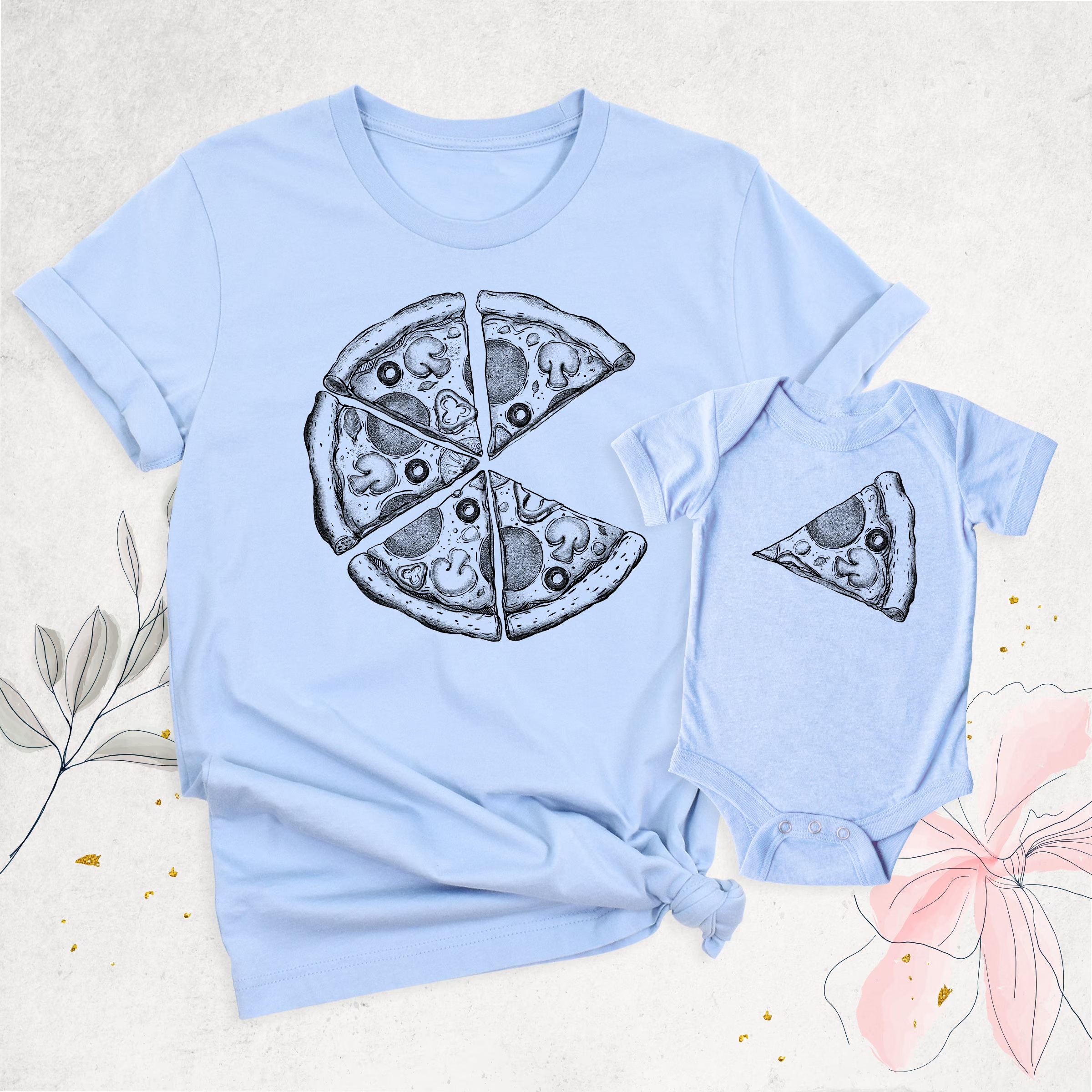 Father'S Day Family Matching T Shirt Pizza fathers day gift