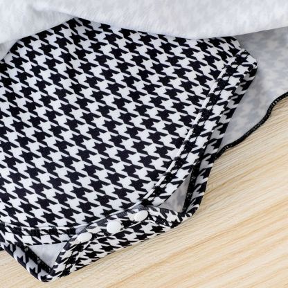 [Copy]Baby Girls Chanel-Style Puff Sleeve Princess Dress