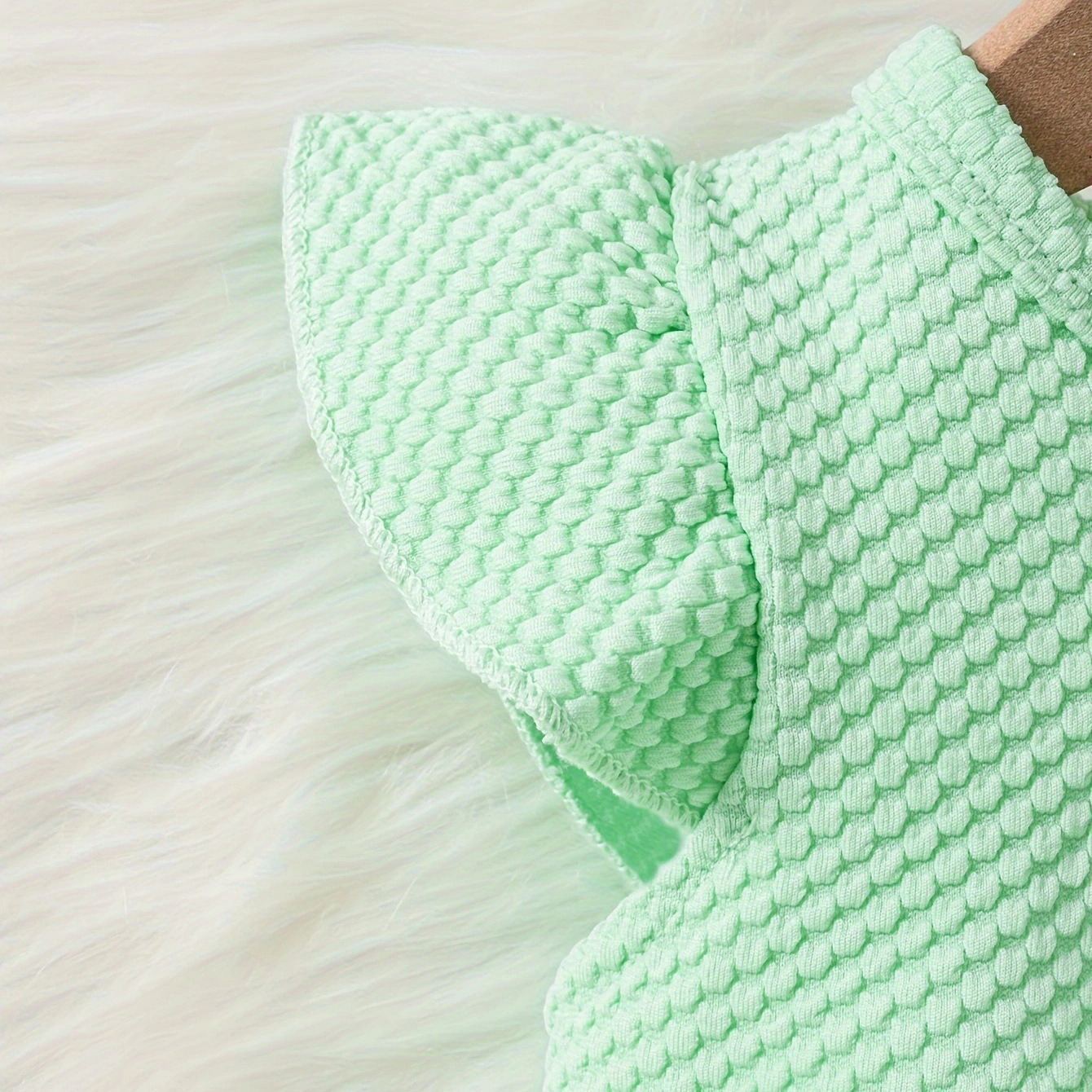 [Copy]2pcs Toddler Girls Puff-Sleeve Floral Blouse Set