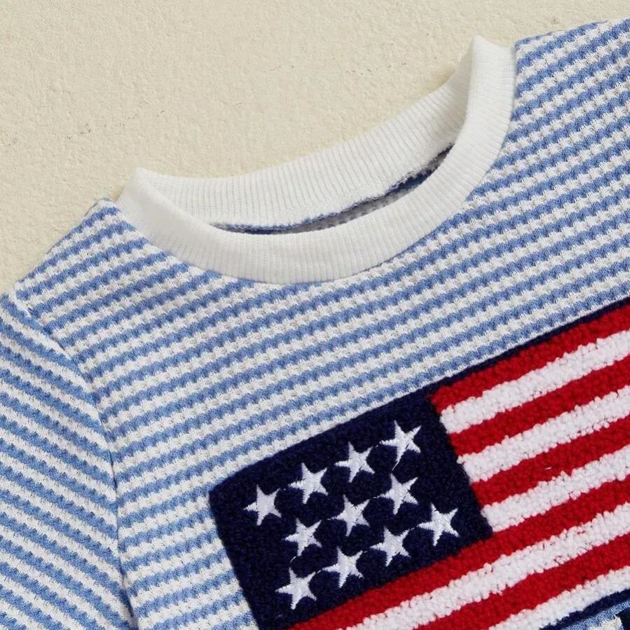 [Copy]2pcs Toddler Boys T-Shirt & Checkered Shorts