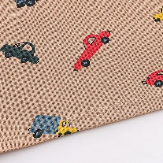 2pcs Toddler Boys Colorful Car Print Polo Shirt & Matching Shorts