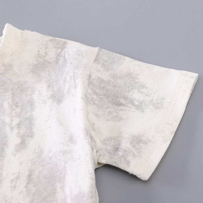 2pcs Toddler Boys Vintage Wash Tee & Shorts