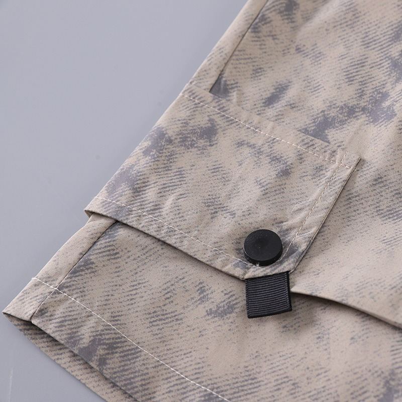 2pcs Toddler Boys Vintage Wash Tee & Shorts