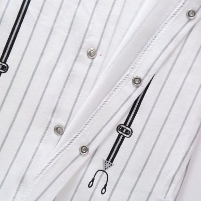 [Copy]Baby Boy Checkered Bear Jumpsuits