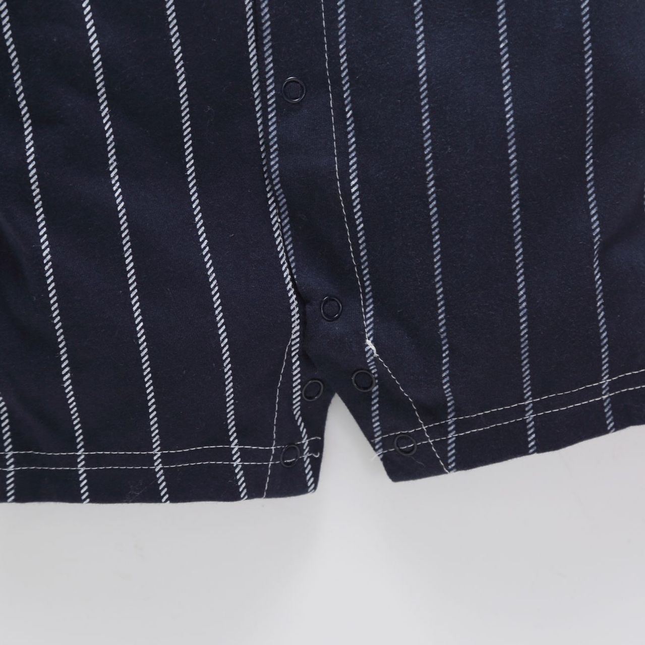 [Copy]Baby Boy Vertical Stripe Gentleman Jumpsuits