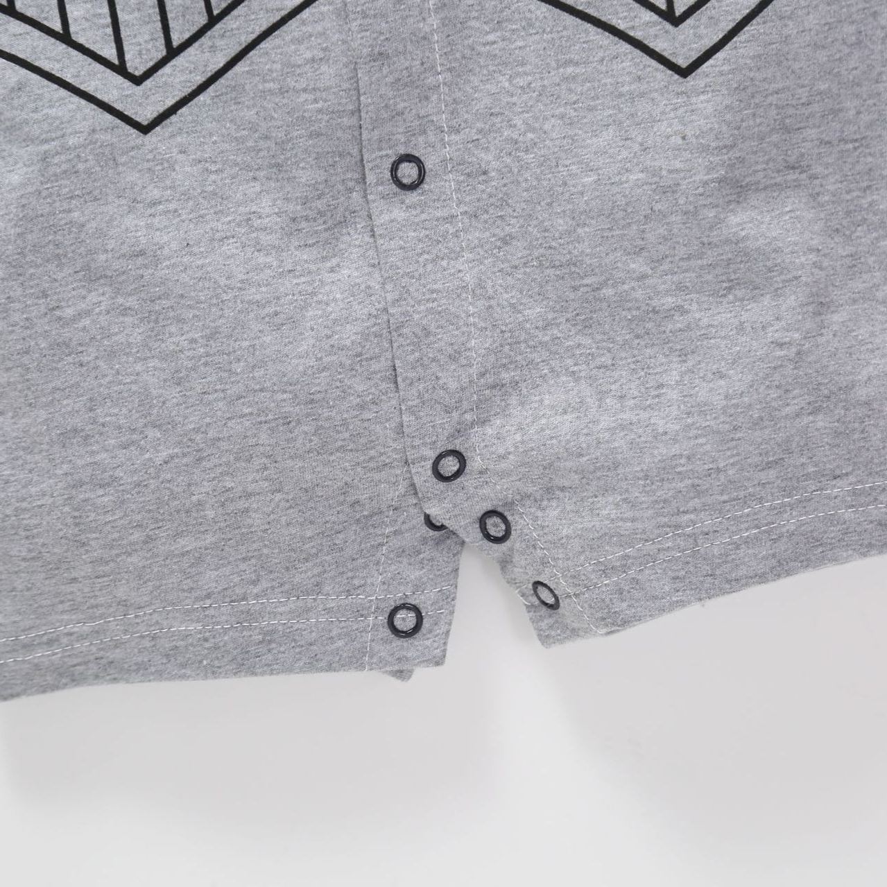 Baby Boy Gray Vest-Style Gentleman Jumpsuits