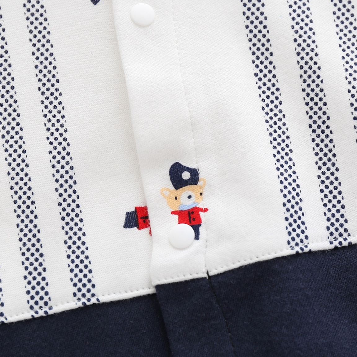 [Copy]Baby Boy Duck Print Snap-Crotch Jumpsuits