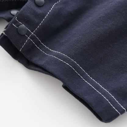 [Copy]Baby Boy Duck Print Snap-Crotch Jumpsuits