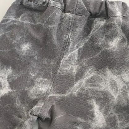 2pcs Toddler Boys Tie-Dye Short Sleeve & Shorts