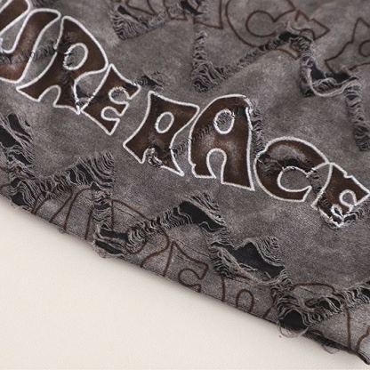 2pcs Toddler Boys Distressed Short Sleeve & Shorts