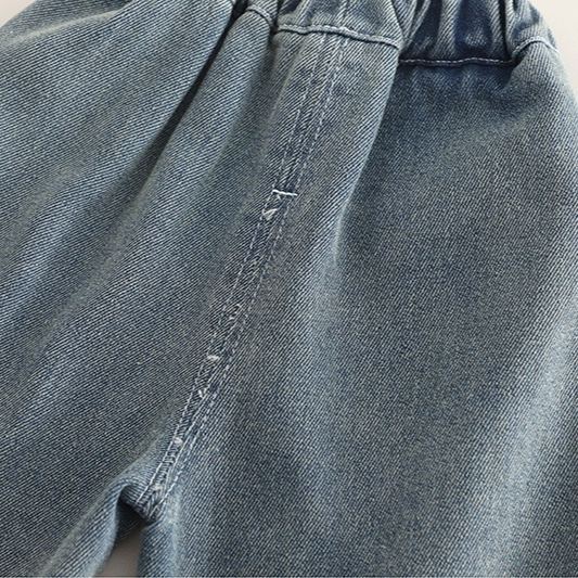 2pcs Toddler Boys Distressed Short Sleeve & Shorts