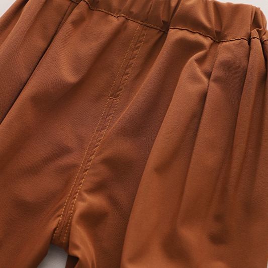 2pcs Toddler Boys Printed Shirt & Cuffed Pants