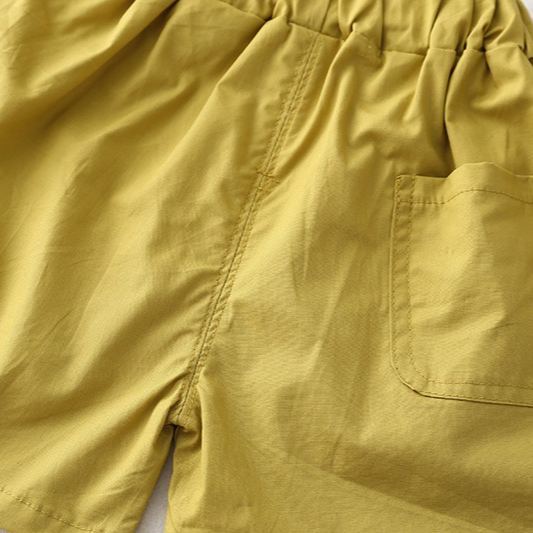 [Copy]2pcs Toddler Boys Printed Shirt & Cuffed Pants