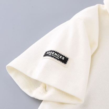 [Copy]2pcs Toddler Boys Distressed Short Sleeve & Shorts