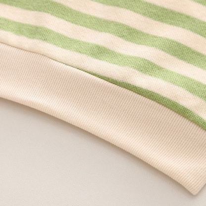 2pcs Toddler Boys 3D Embroidered Bear Long-Sleeve Shirt & Pants