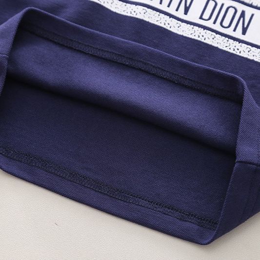 2pcs Toddler Boys Letter Print Polo & Solid Shorts