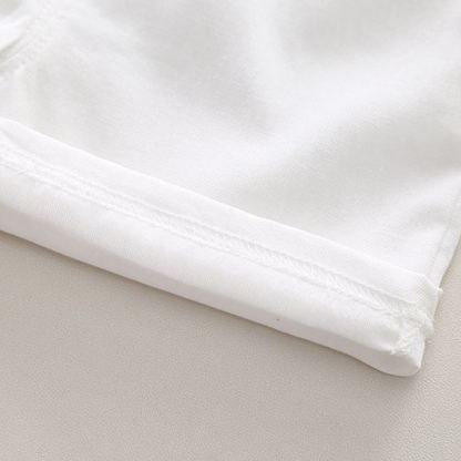 2pcs Toddler Boys Letter Print Polo & Solid Shorts