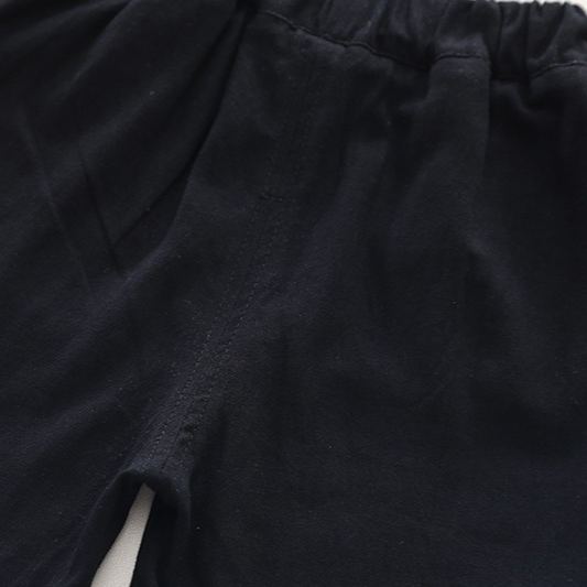 2pcs Toddler Boys Letter Print Polo & Solid Shorts