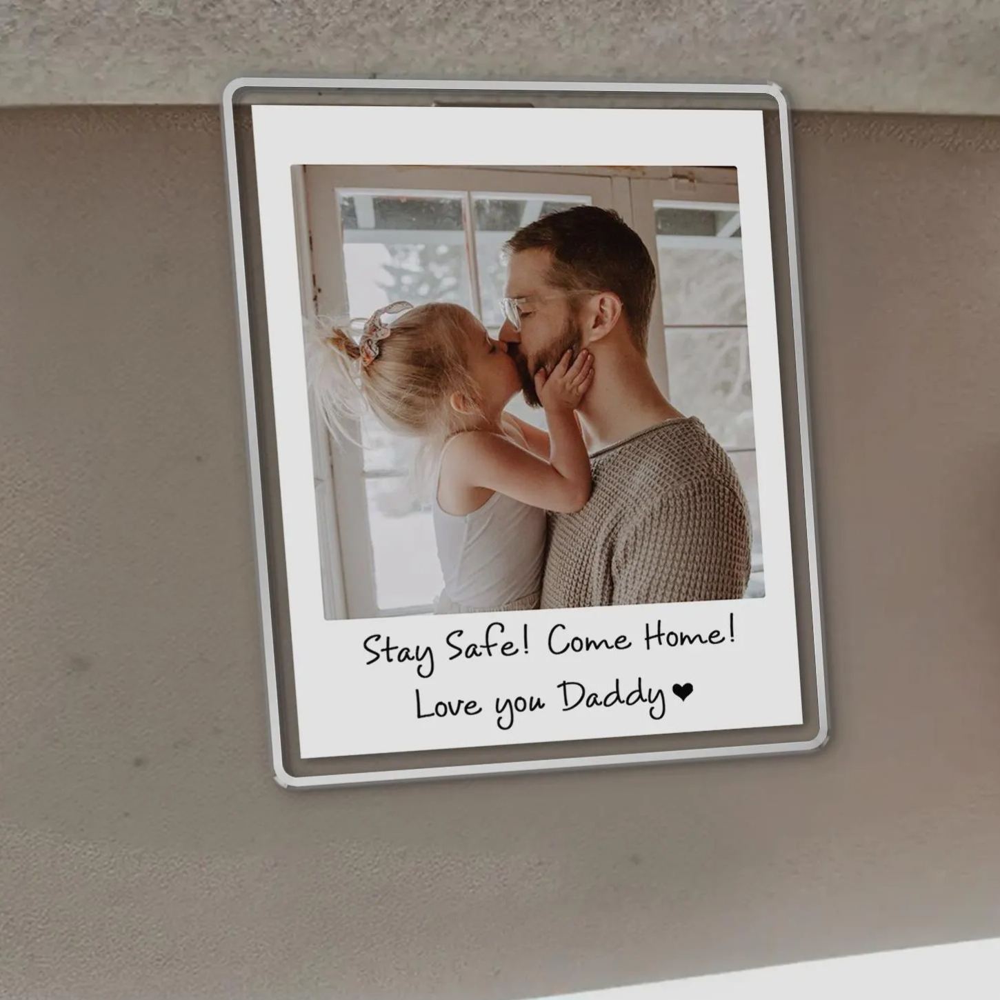 Personalized Photo Car Visor Clip