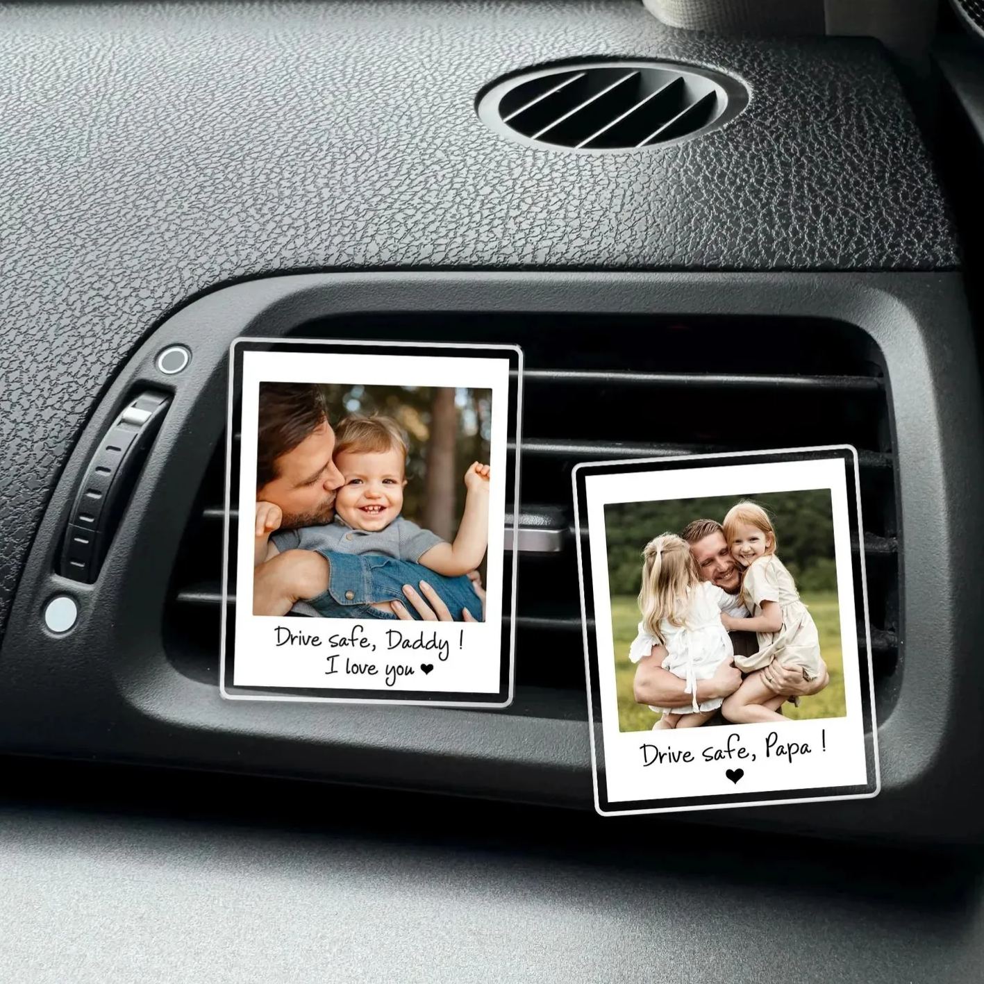 Personalized Photo Car Visor Clip