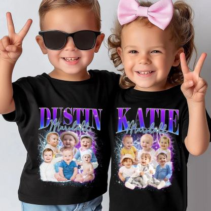 Custom Baby Shirt With Photo