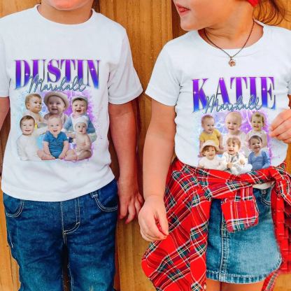 Custom Baby Shirt With Photo