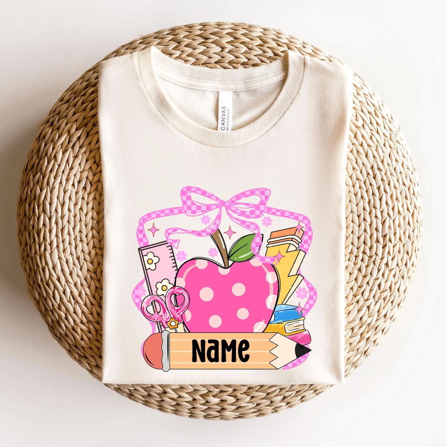 [Copy]Custom Back to School T-Shirt - Creative Letters