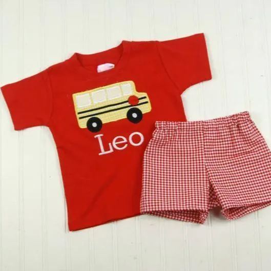 Personalized First Day of School T-Shirt