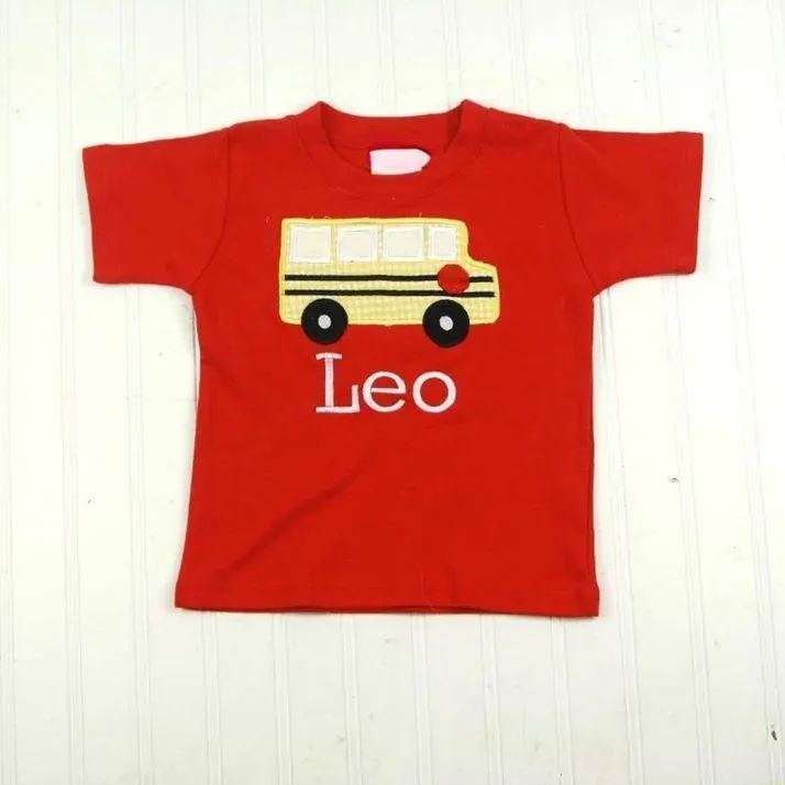Personalized First Day of School T-Shirt
