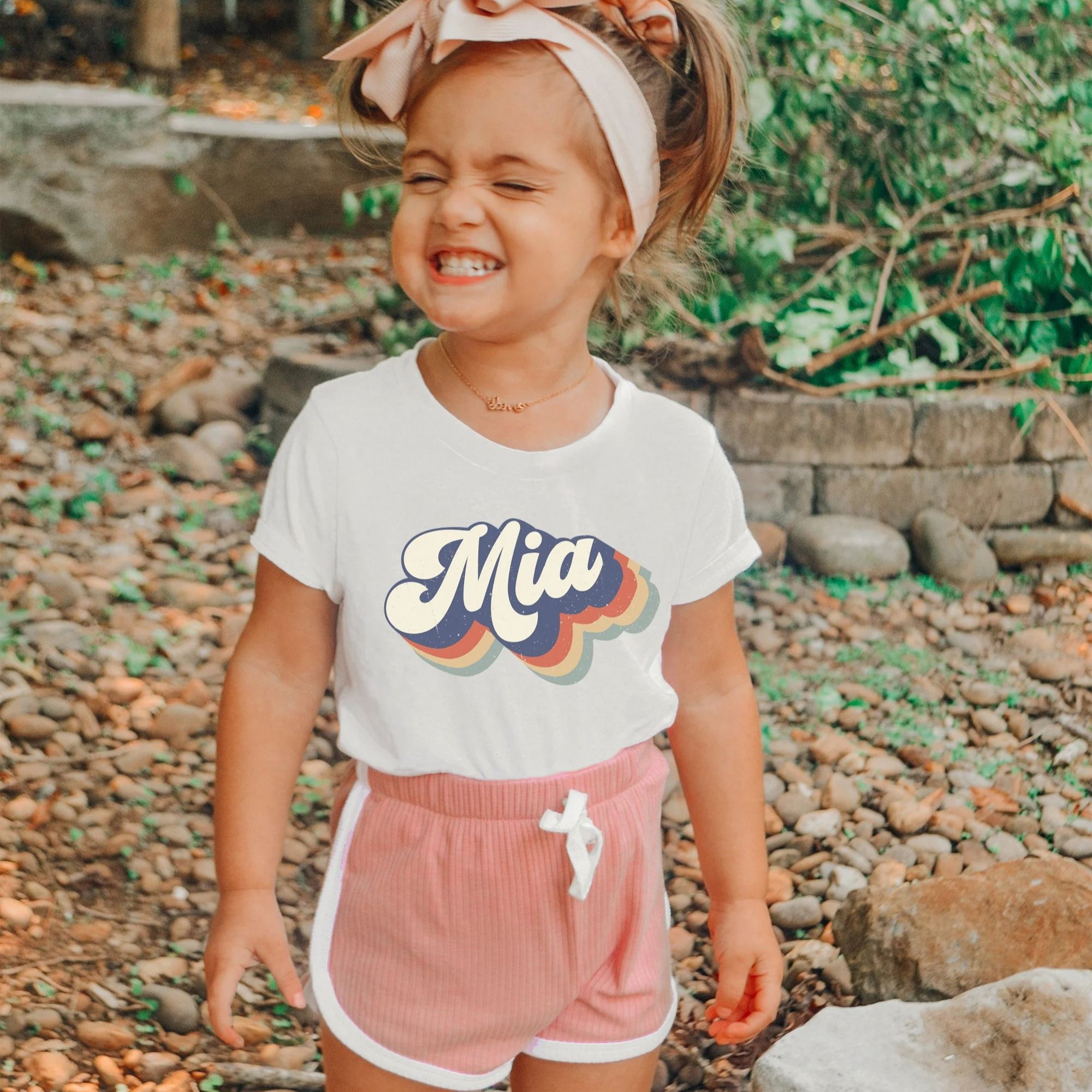 Custom Back to School T-Shirt - Retro Kids Name Shirt