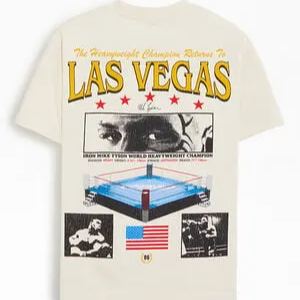 PacSun Men's Mike Tyson Return To Las Vegas T-Shirt