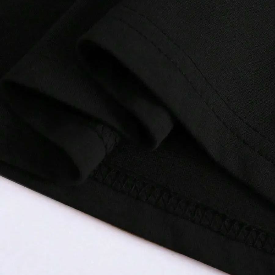 Leopard print cherry gold printed women's T-shirt, made of breathable and lightweight pure cotton material