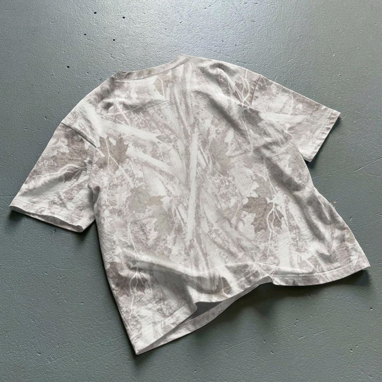 Unisex's Regular Fit All Over Print Short Sleeve Tee, Casual Streetwear T-shirt for Summer, Unisex Top for Daily Wear, Man