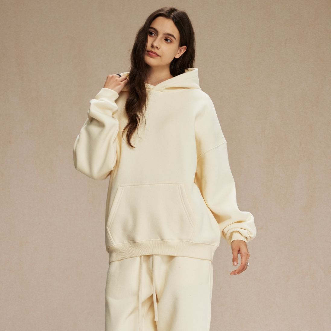 Oversized Fleece Hoodie