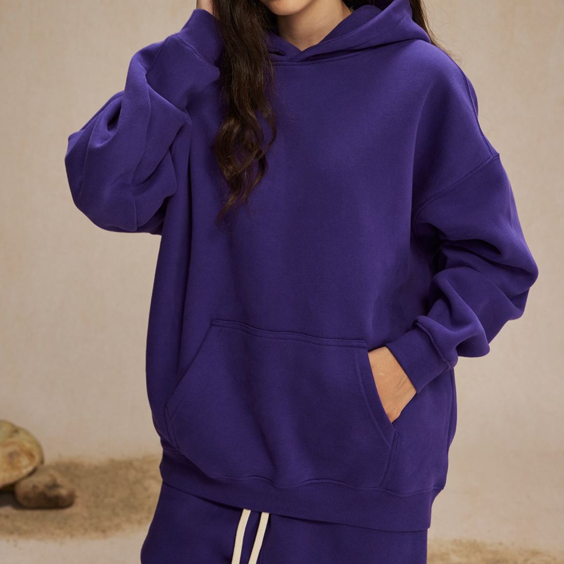 Oversized Fleece Hoodie