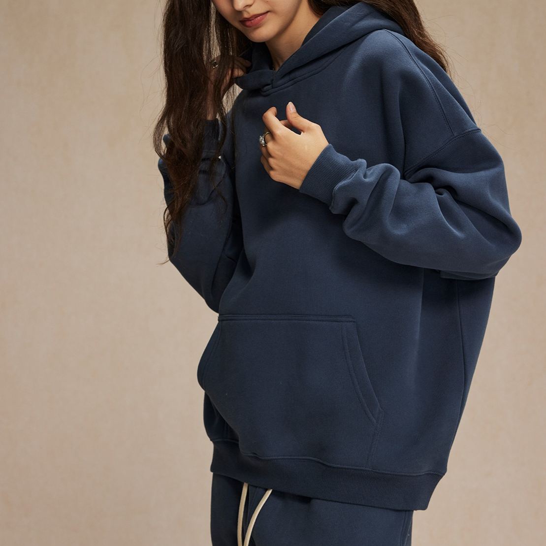 Oversized Fleece Hoodie