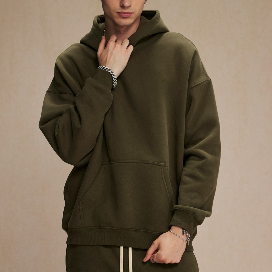 Oversized Fleece Hoodie