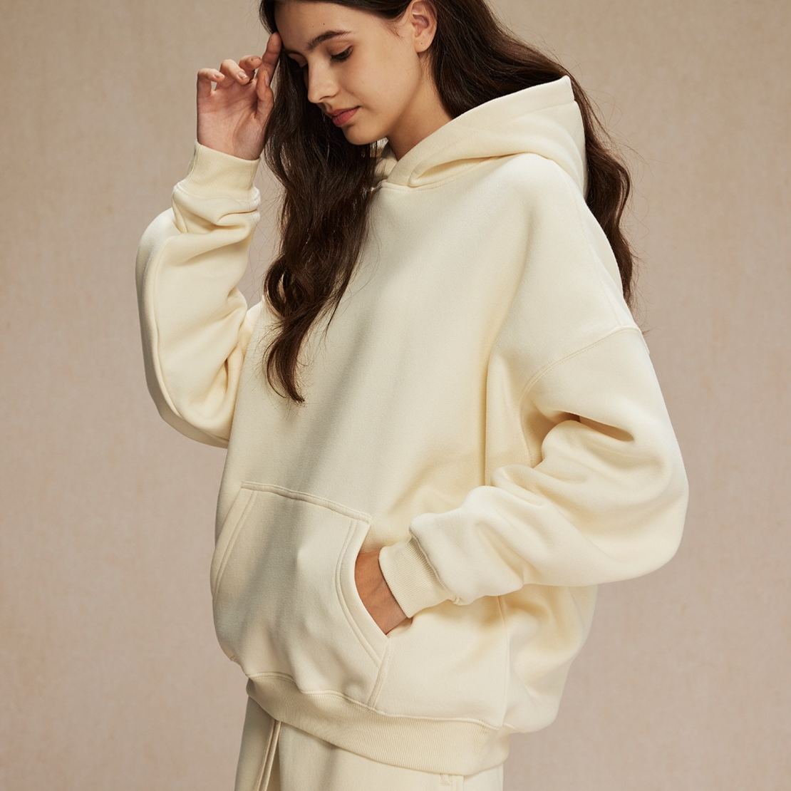 Oversized Fleece Hoodie