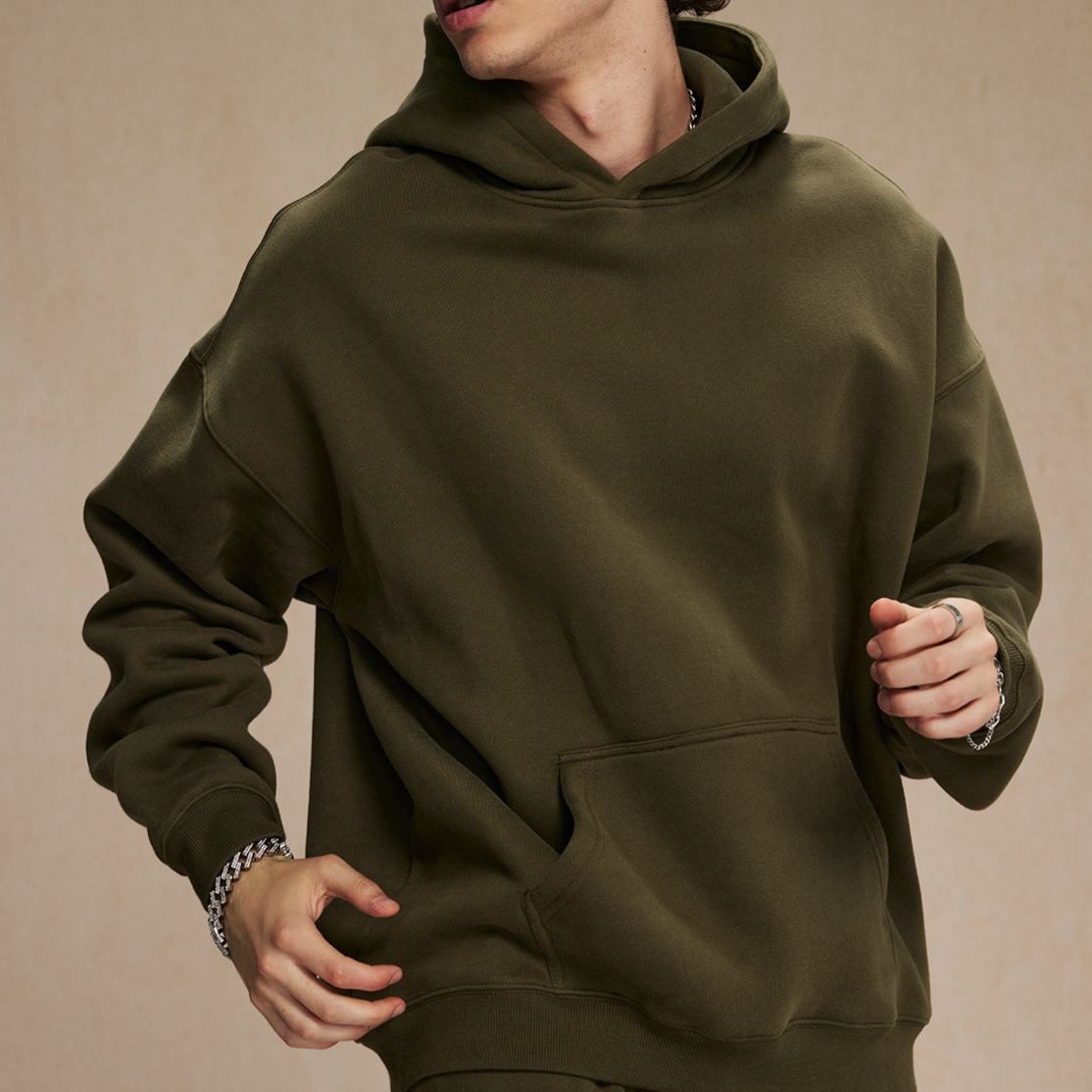 Oversized Fleece Hoodie