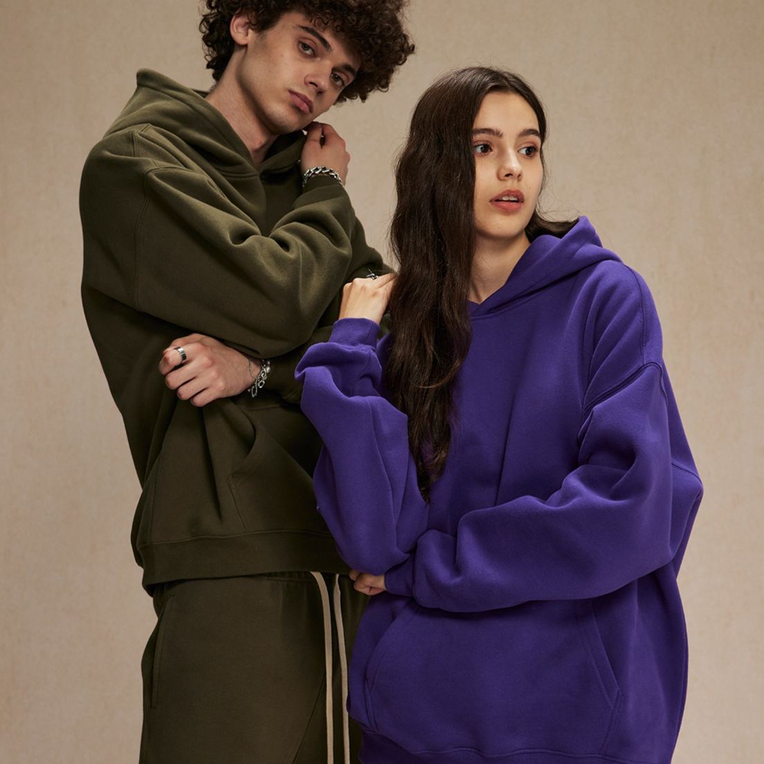 Oversized Fleece Hoodie