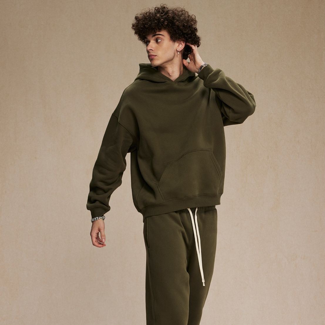 Oversized Fleece Hoodie