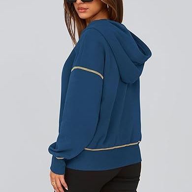 Women's Cropped Half-Zip Hoodie