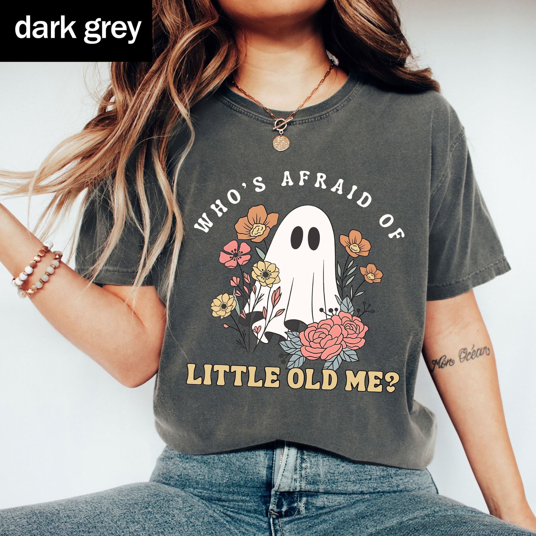 Who's Afraid Of Little Old Me Halloween Shirt 