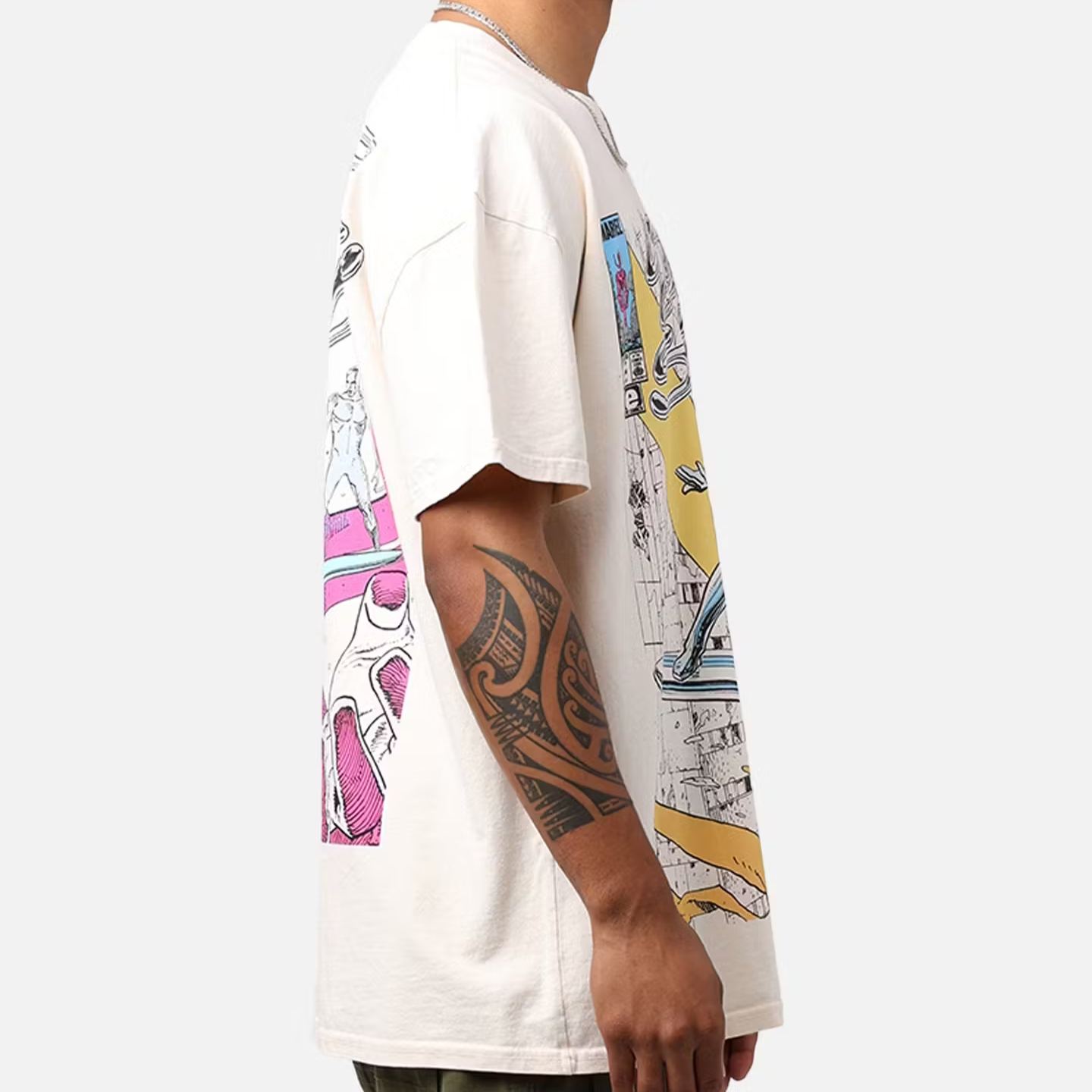 Marvel Silver Surfer Heavyweight T-Shirt